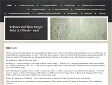 Tablet Screenshot of originoftektites.com
